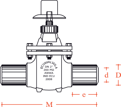 Válvula de compuerta